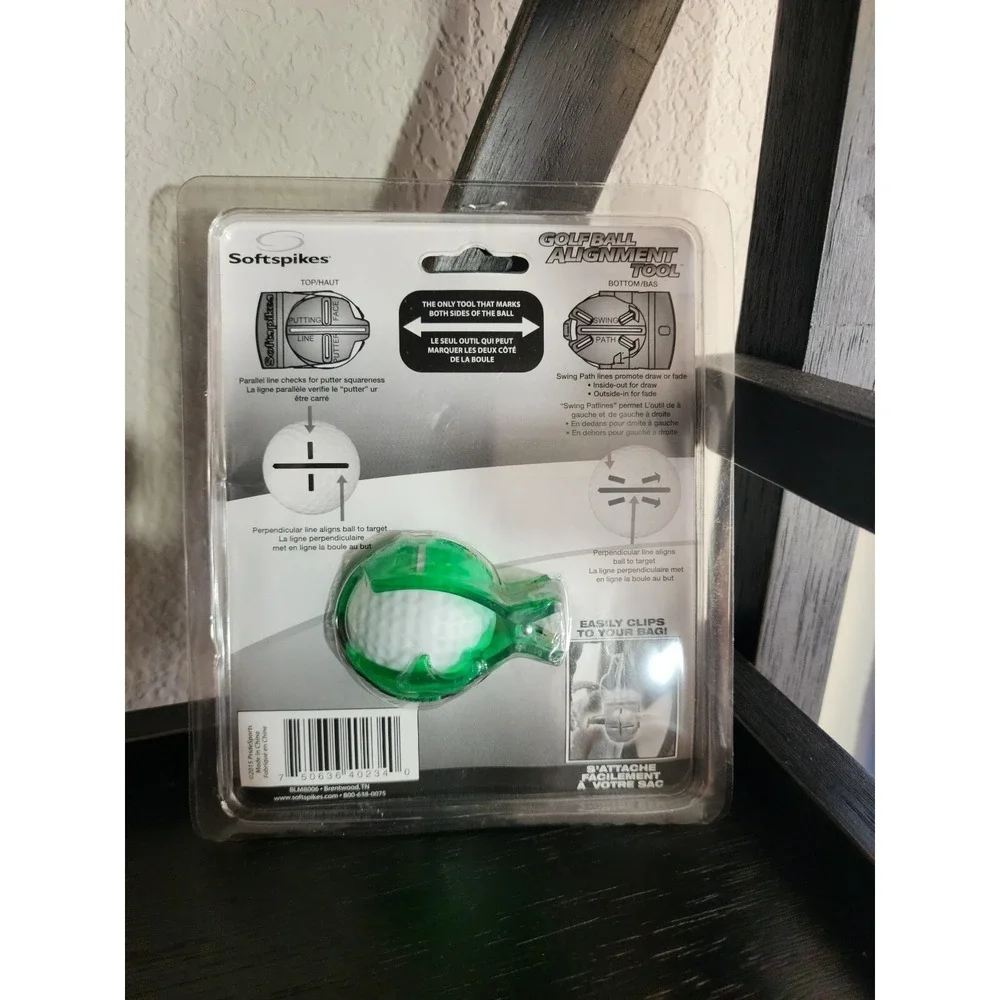 Softpikes GOLF Ball Alignment Tool  gag gift BRAND NEW